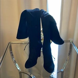 Over The Knee Suede Boots